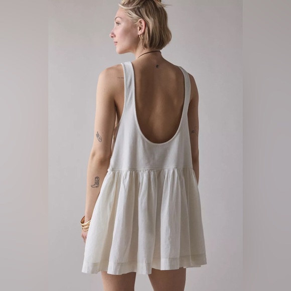 Urban Outfitters Dresses & Skirts - URBAN OUTFITTERS Lucia Trapeze Cotton Sleeveless Mini Dress, Size S